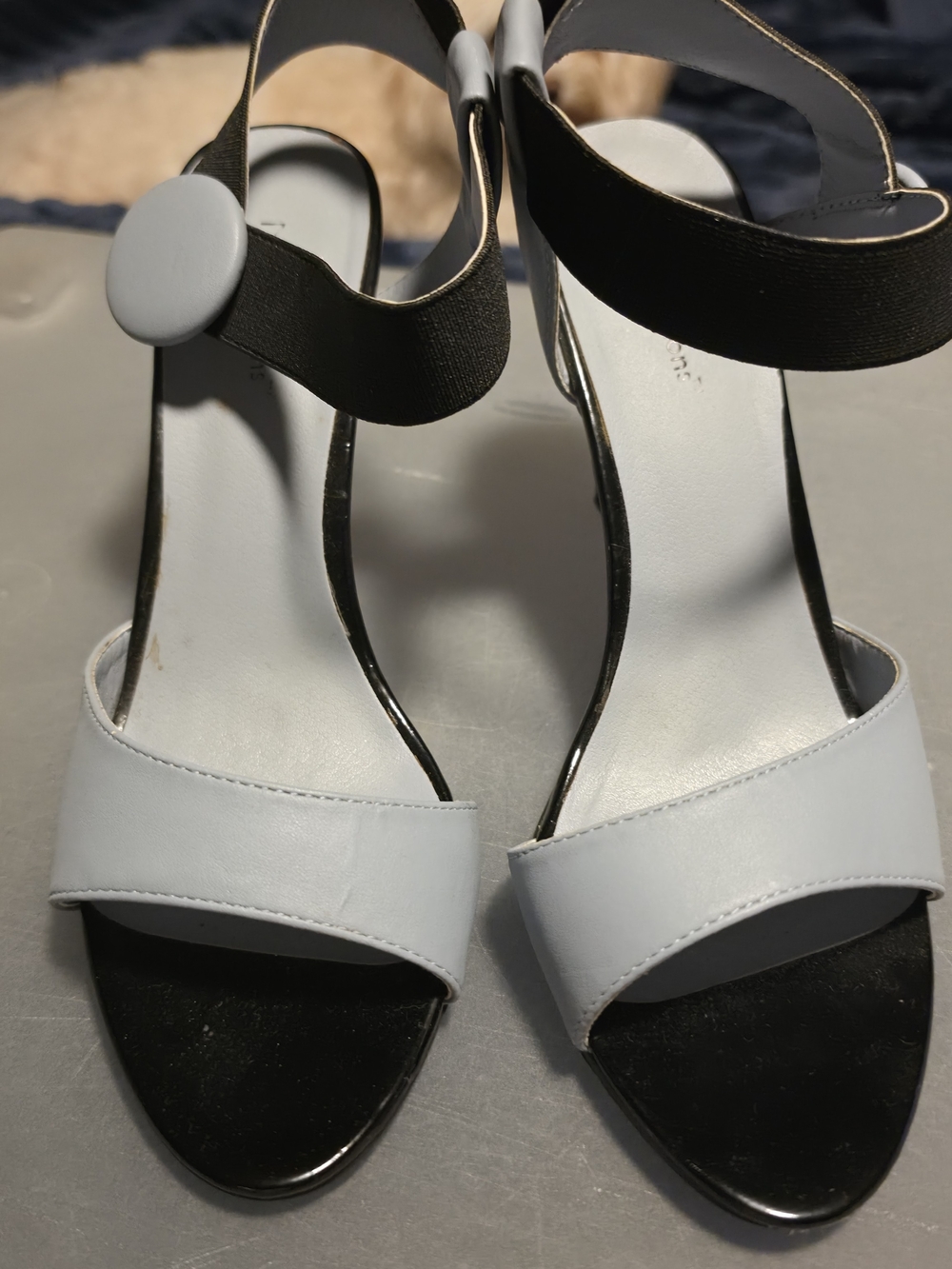 Women’s Light Blue Strappy Heeled Sandals